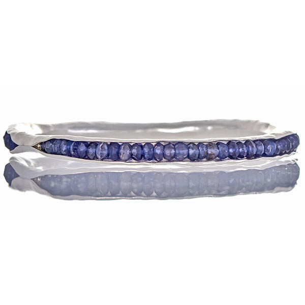 Iolite pod bangle