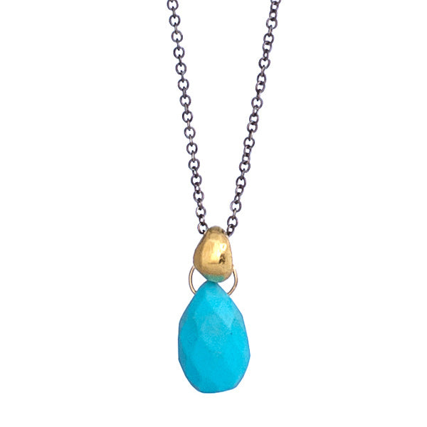 Sleeping beauty turquoise necklace.
