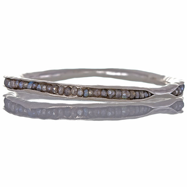 Labradorite pod bangle