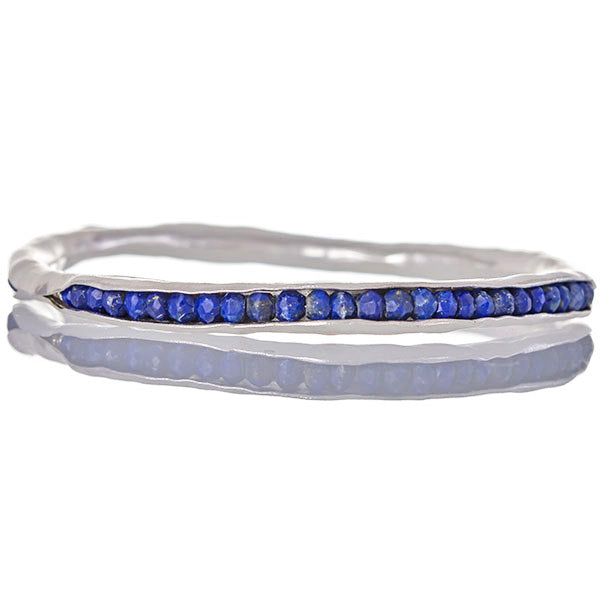 Lapis lazuli pod bangle