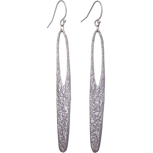 Raw earrings.