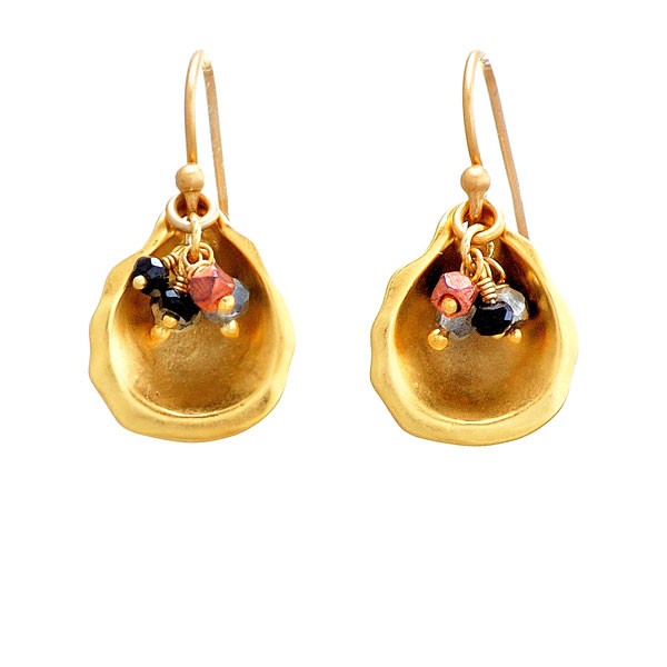 Petal earrings